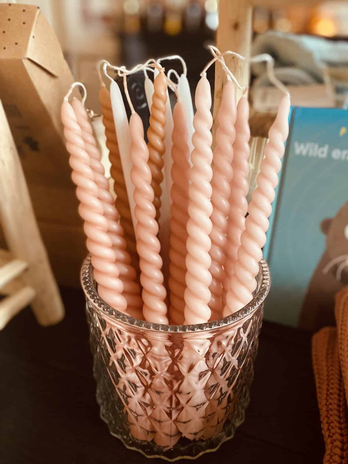 lilbobs.nl-kaarsen-candles-swirls-twist-dinerkaarsen-blossom