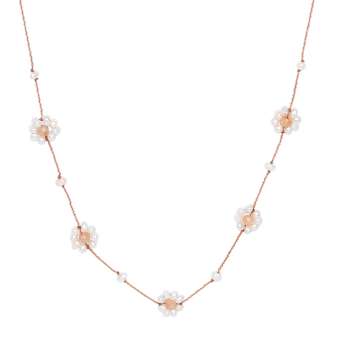 lilbobs.nl-sunflowers-necklace-daisy-zoetwaterparels