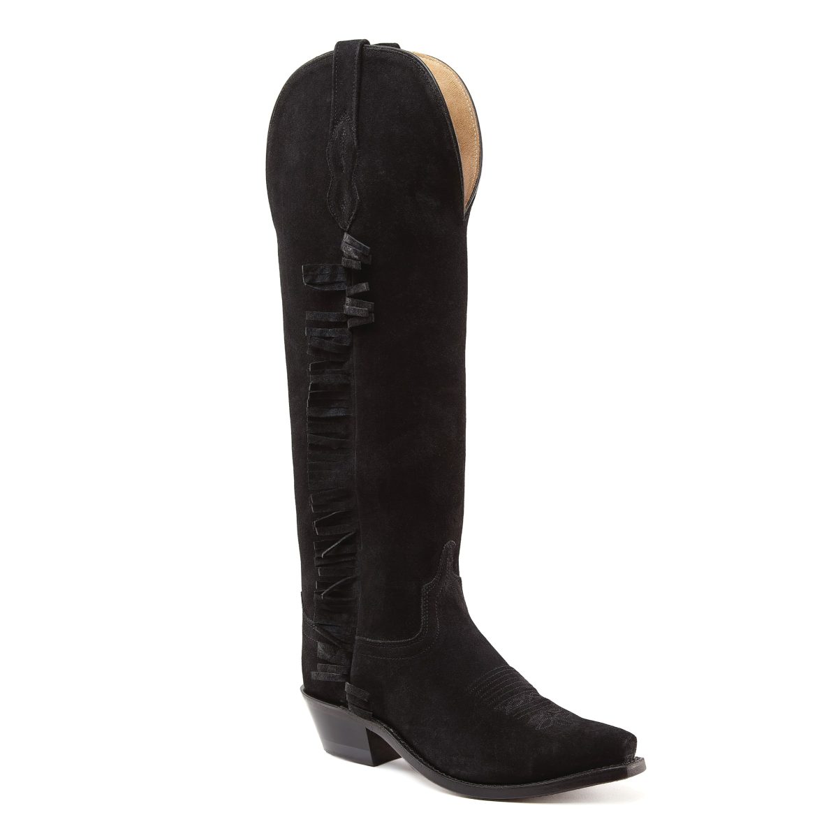 lilbobs.nl-ruffle-high-saft-black-dames-woman-boots