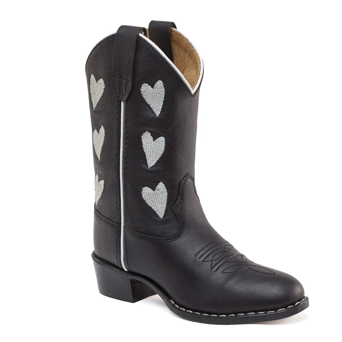 lilbobs.nl-hearts-black-cowboyboots-boots-kids