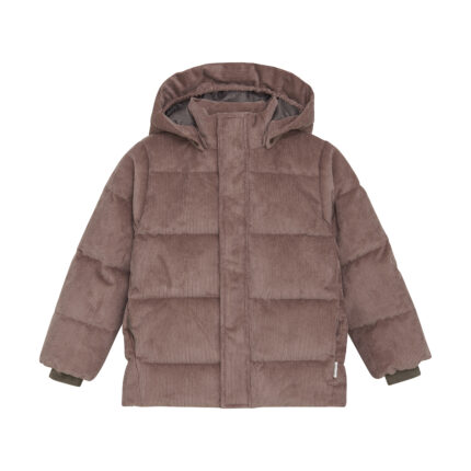EN FANT – Jacket Puffer Curduroy – Rose Taupe van Lil Bobs Boutique en Kidscafe