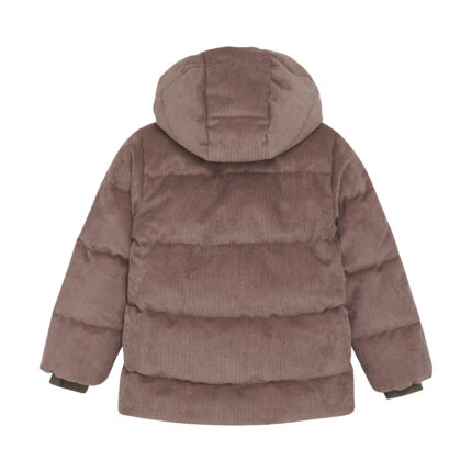 EN FANT – Jacket Puffer Curduroy – Rose Taupe van Lil Bobs Boutique en Kidscafe