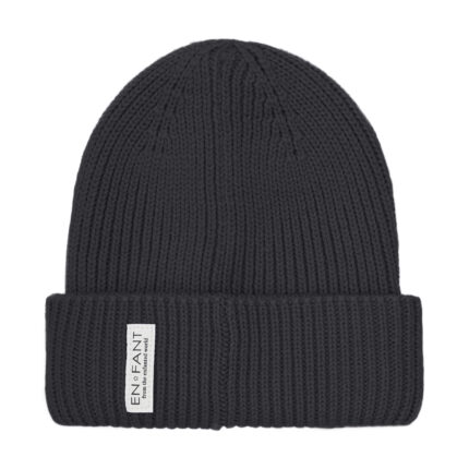 En Fant – Beanie black – Fungi zijkant van Lil' Bobs Boutique & Kidscafe