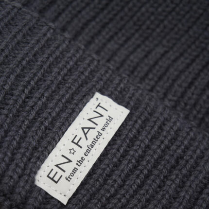 En Fant – Beanie black – Fungi van Lil' Bobs Boutique & Kidscafe